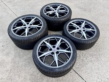20 19 Corvette C8 Factory Oem Original Wheels And Tires Gm Z51 Stingray 3lt