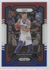 2023-24 Panini Prizm Red White & Blue Prizm Filip Petrusev #282 10k7