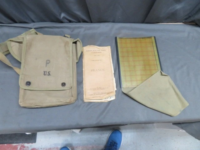 Wwii Map Case In Original Ww Ii Us Field Gear & Equipment for sale