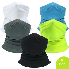 Cooling Neck Gaiter Bandana Face Mask Sun UV Gator Mask Face Cover for Men Woman