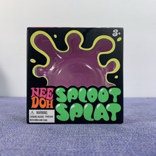 NeeDoh Sploot Splat Pink Schylling Stress Ball Squishy Sensory Toy New In Box