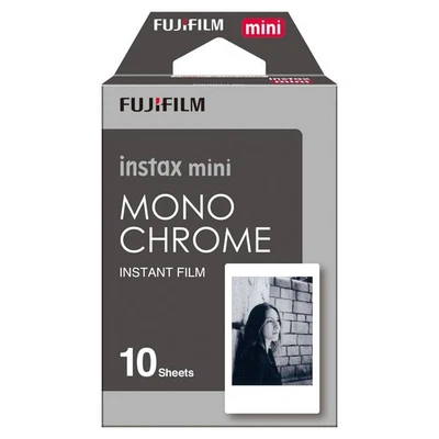 Fujifilm Instax Film Mini Monochrome 10 Blatt Aufnahmen schwarz-weiß 70100137913 - Bild 1 von 3