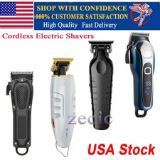 Kemei Cordless Hair Clipper Electric Hair Clipper 0 Gap Trimmer HairCutting USA