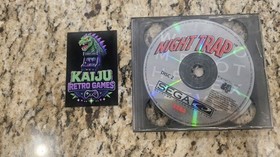 SEGA Night Trap (Sega CD) Game Discs Only Disc 1 and Disc 2