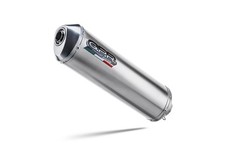 Scarico GPR compatibile Suzuki Dr 600 - S - R 1985/1990 Satinox  Omologato