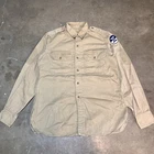 1940s WW2 Era U.S. Military Uniform Shirt Button Up Size Medium