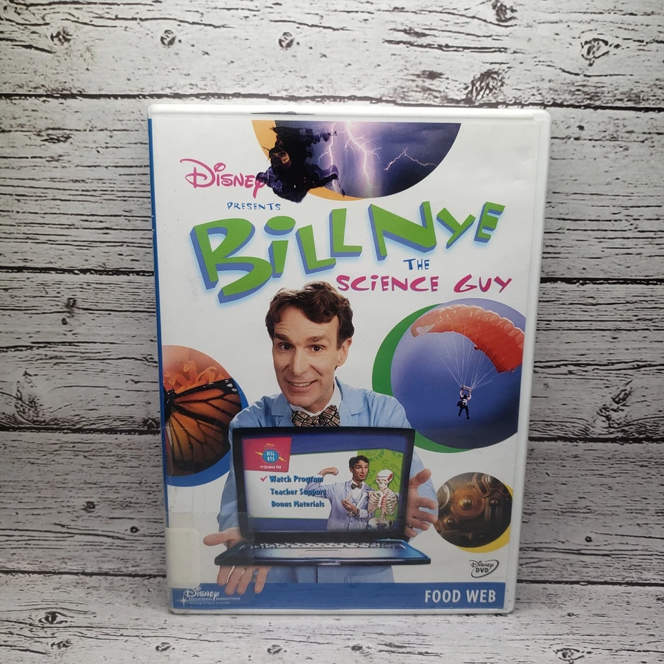 (3) Disney Presents Bill Nye The Science Guy DVD Lot Food Web, Phases Of Matter - Image 4 of 4