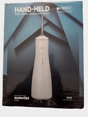 Sodentist Hand-held Water Flosser XY01/IPX7 280ml