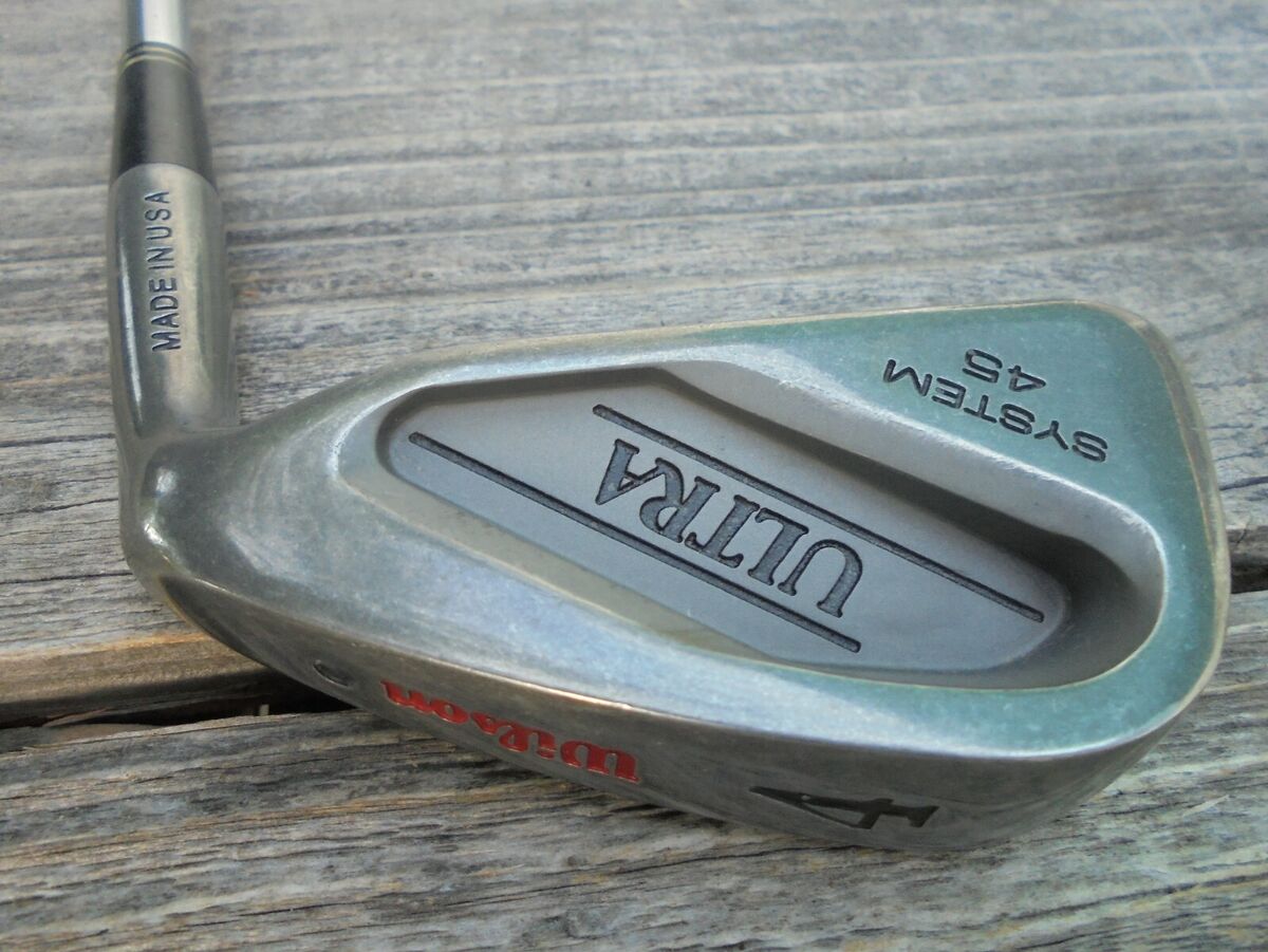 Wilson Staff Ultra 45 7 Iron Regular Steel Shaft Wilson Staff Grip Wilson Staff Ultra 45 7 Iron Regular Steel Shaft Wilson Staff Grip