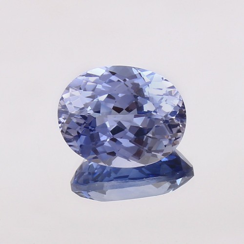 AAA Natural Pastel Blue Montana Sapphire Loose Oval Gemstone Cut 12x10 MM - Picture 2 of 6
