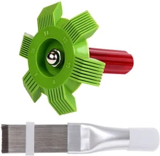 Air Conditioner Fin Comb Condenser&Radiator Fin Straightener Cleaner Repair Tool