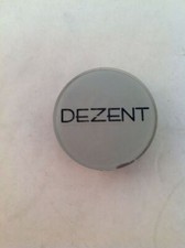 Dezent Aftermarket Wheel Center Hub Cap Gray ...