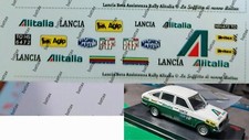 # 1/43 DECALS AGGIUNTIVO x ASSISTENZA RALLY LANCIA BETA ALITALIA PEGO - BATTAX#