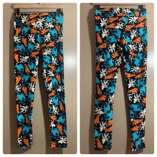 LuLaRoe Disney Leggings One Size OS Aladdin Abu Genie Raja