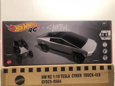 Hot Wheels R/C 1:10 Tesla Cybertruck - Voiture Télécommandée - Neuf