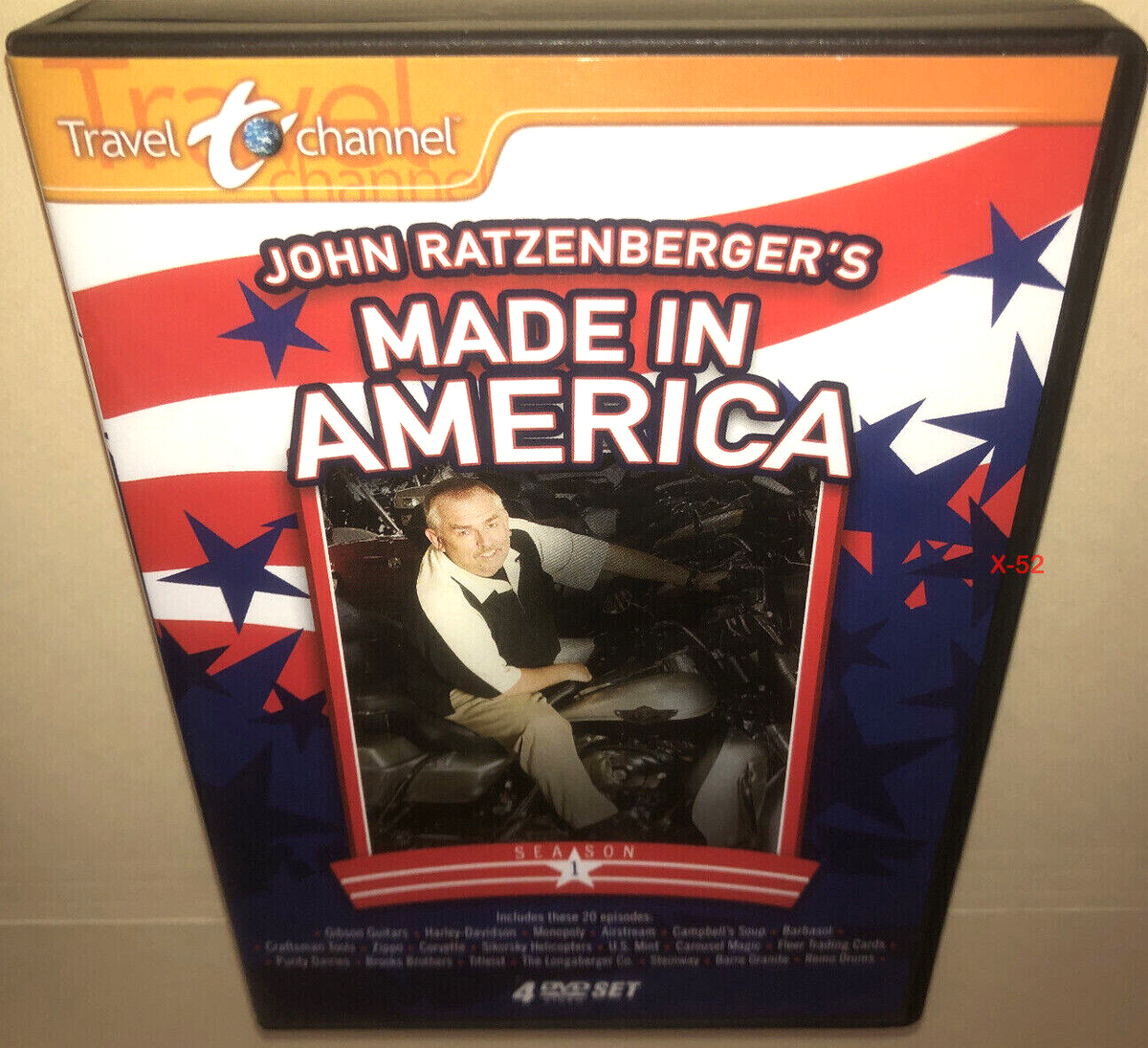 John Ratzenberger Made In America DVD Season 1 travel channel