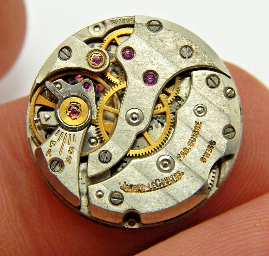 Vintage Jaeger-LeCoultre watch movement cal K 818 / 1C Good