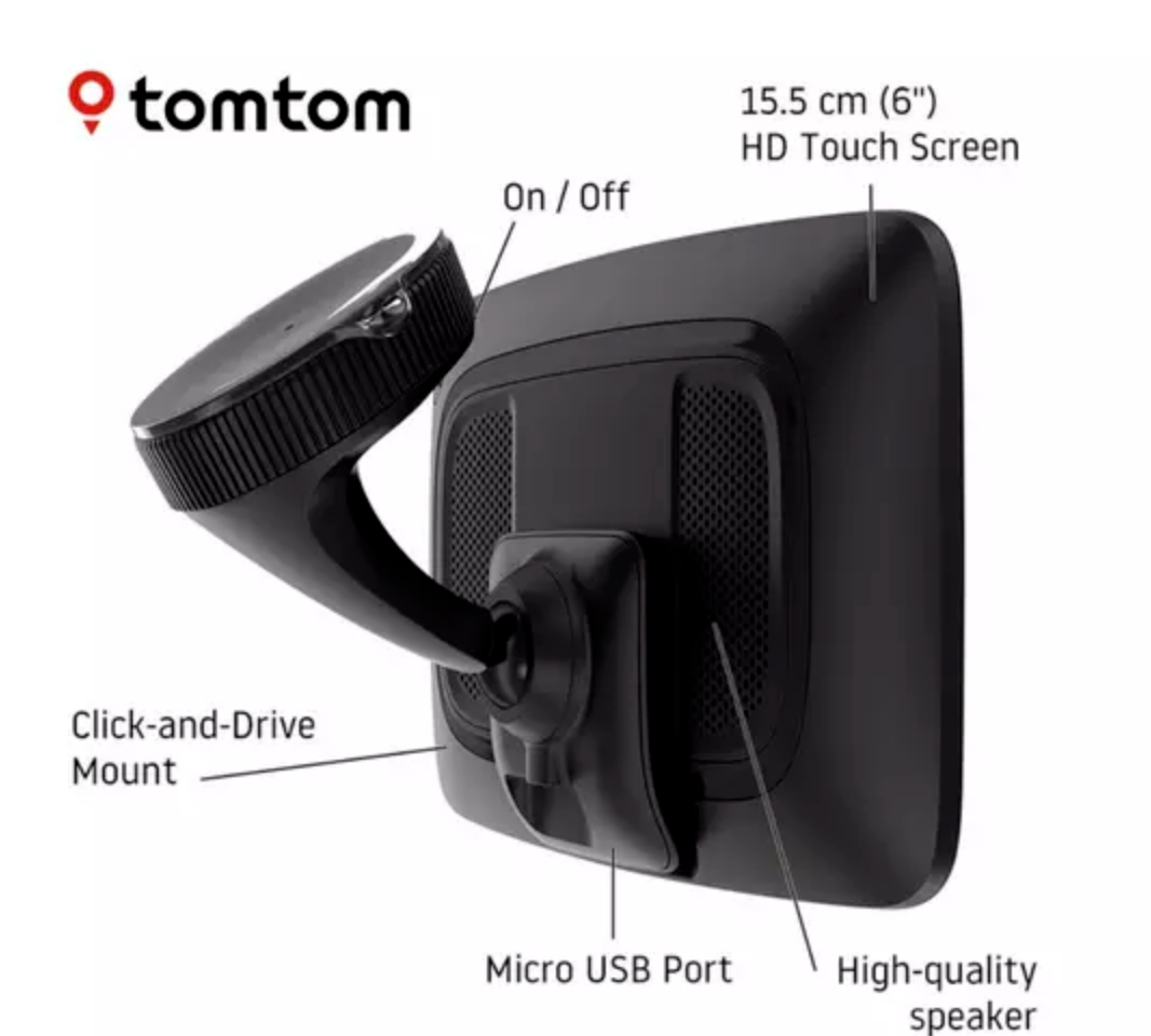 TomTom GO Discover 6 Inch free Lifetime Maps Worldwide Map RRP £279 eBay