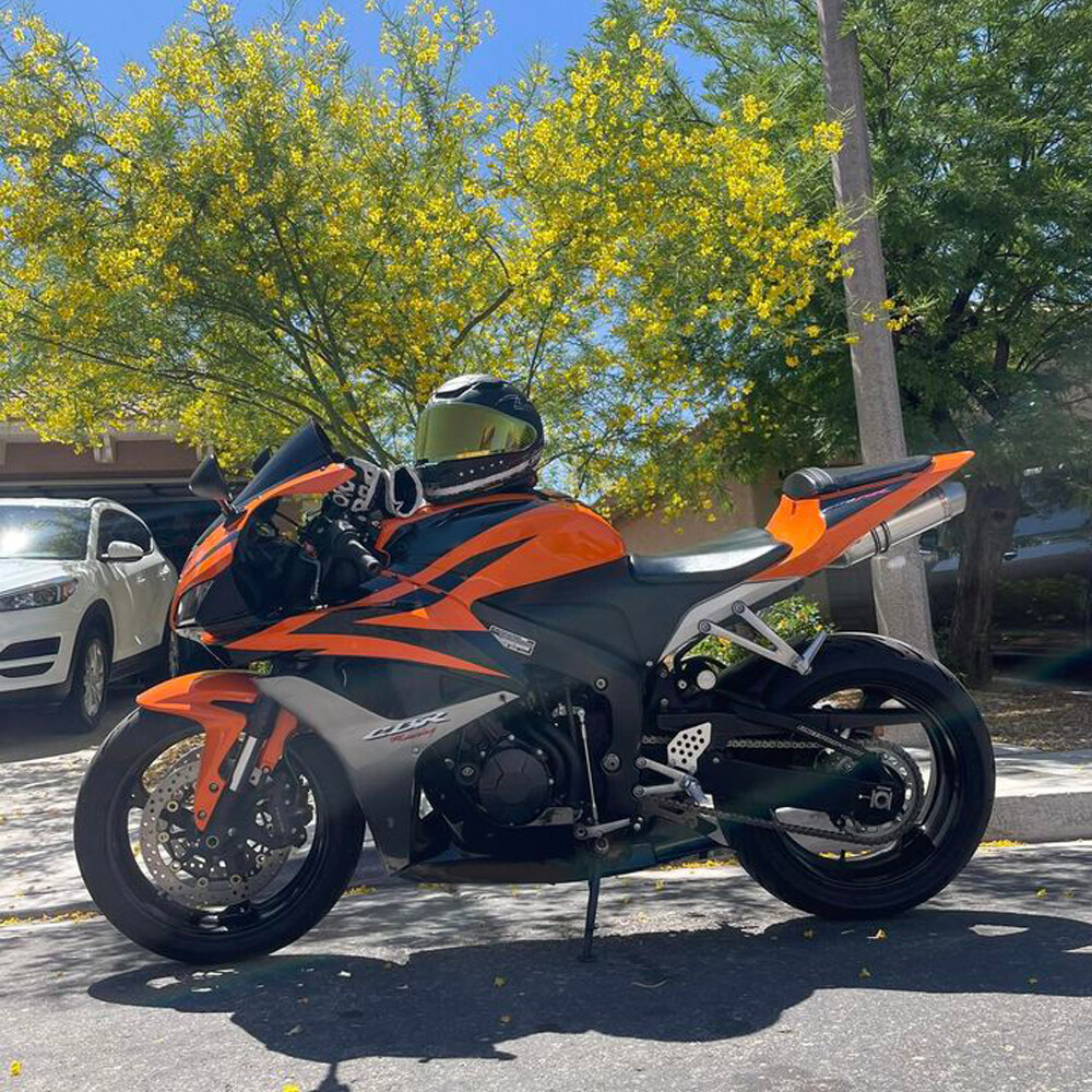 NTNT Injection Orange Black Fairing Kit Fit for HONDA 2007-2008