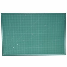 A1 CUTTING MAT NON SLIP SELF HEALING PRINTED GRID ART & CRAFT DESIGN | 900X600MM