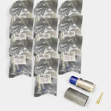 AMPHENOL EZ-600-NF-BH-X TYPE N FEMALE (JACK) STRAIGHT , LOT OF 10