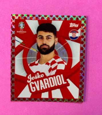 UEFA EURO 2024 Match Attax - Josko Gvardiol Hero CRO 4 Foil Card