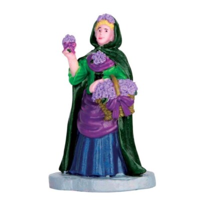LEMAX 62452 - VIOLET VENDOR Weihnachtsdorf Weihnachtsfiguren NEU
