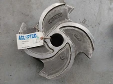 PUMP IMPELLER - CANADIAN MADE 13 INCH STEEL IMPELLER 2.25 INCH KEYED SHAFT