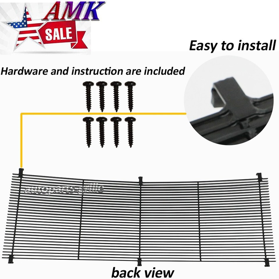 Chrome Billet Grille Insert For 1994-1999 GMC Sierra/Yukon/Suburban - 31 Bar Polish, 6061-T6 Aluminum