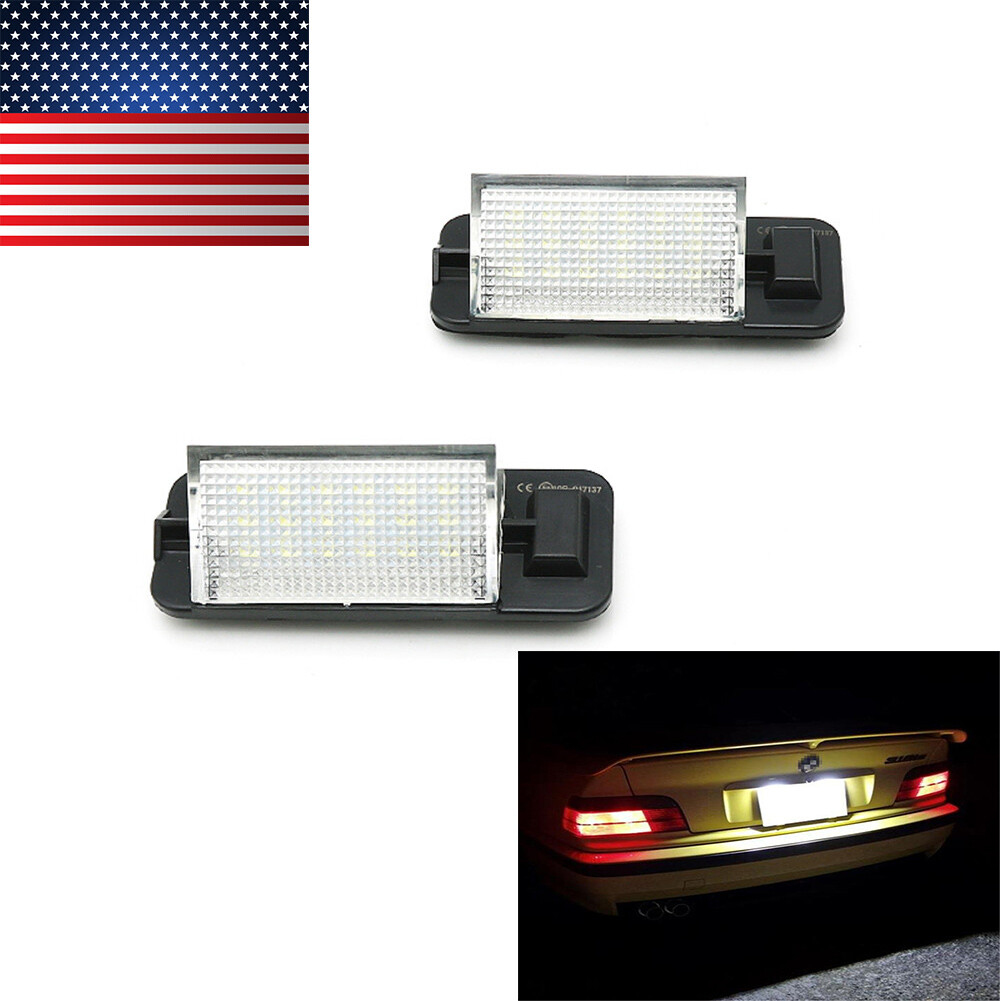 Fit for BMW 3 Series E36 318i 318is Led License Plate Number Lights