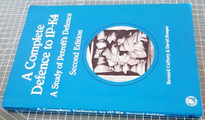 Chess: A Complete Defence to 1P-K4.  Author: Cafferty. B. & Hooper. D.