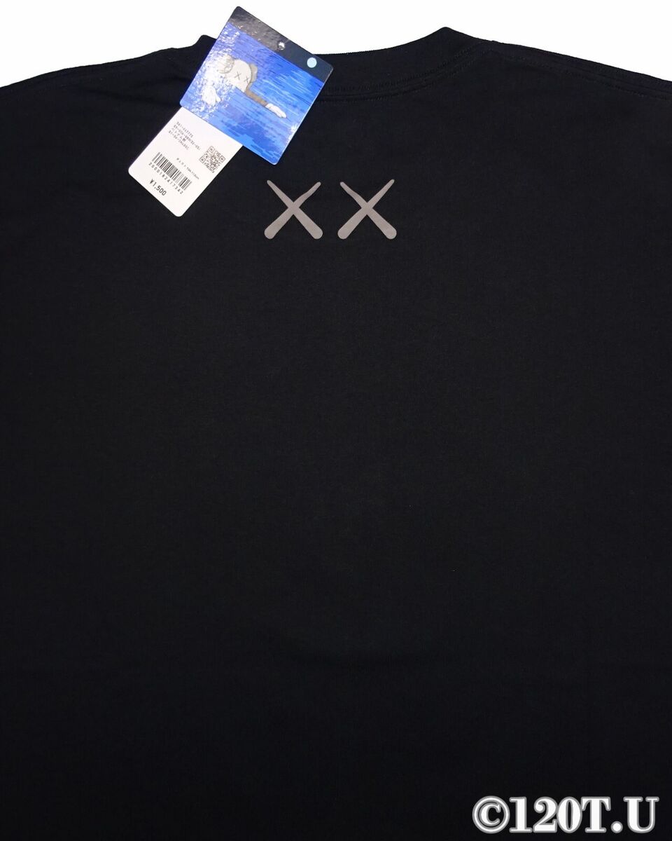 Uniqlo x Kaws Short Sleeve Graphic Tee Black Size 2XL NWT | eBay Uniqlo x Kaws Short Sleeve Graphic Tee Black Size 2XL NWT | eBay