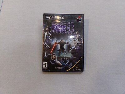 Star Wars The Force Unleashed - PS2 Game - Disc, Case, & Manual