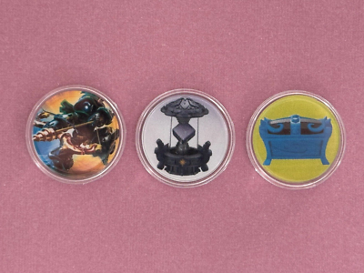 Skylanders ALL GAMES Complete Set Of 620 Coins Imagintors Trap