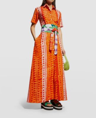 open lace back dress Wedtrend Women Sparkly Orange Prom Dress Mermaid Corset Long Evening Dress with Slit, Orange / US10