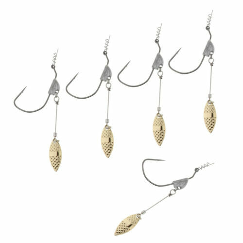 100 Ami Da Pesca Circolari Gerry's Tackle - Misura 2, Offset Rossi, Modello 7384