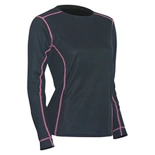Women's POLARMAX Max Ride Base Layer Crew Shirt Top Lightweight 1.0 Performance