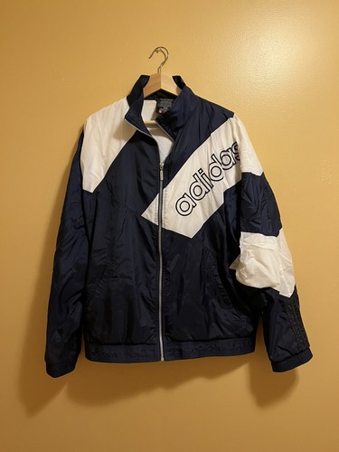 Vintage 90s Adidas Windbreaker Big Logo 