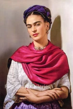 1939 FRIDA KAHLO Mexican Artist By NICKOLAS MURAY Large Photo Engraving 20x16