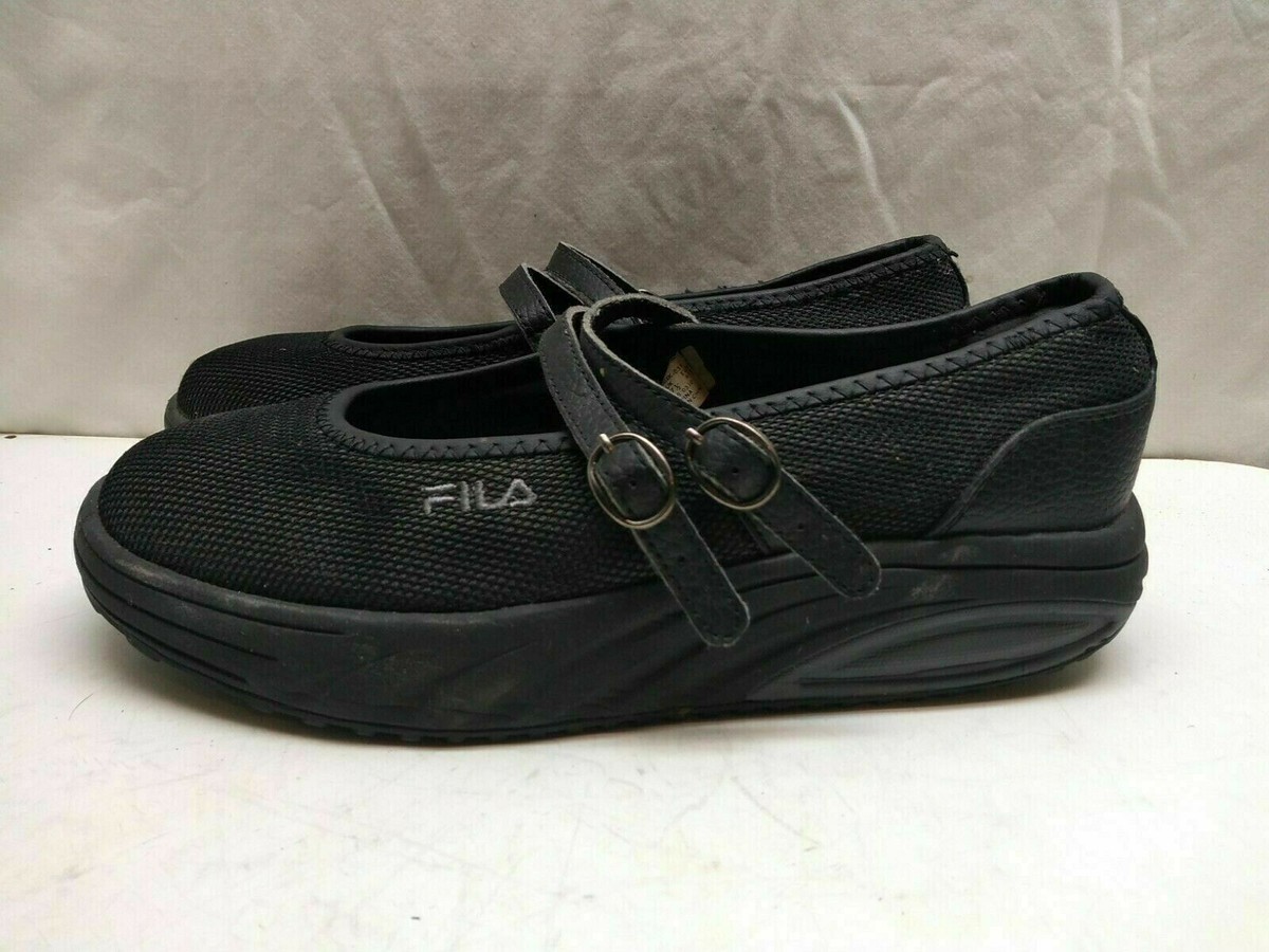 ☆FILA☆ ECHAPPE MARYJANE BLACK FILA Echappe Maryjane Black Shoes 1XM02376H-001 | eBay