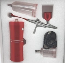 Portable handhold Cordless Airbrush MakeUp Kit w/Compressor & Airbrush Pen
