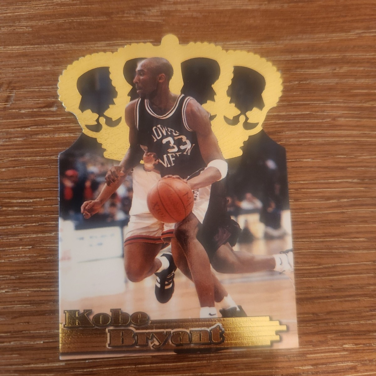 1996-97 Pacific Collection Gold Crown Die-Cut Kobe Bryant RC 