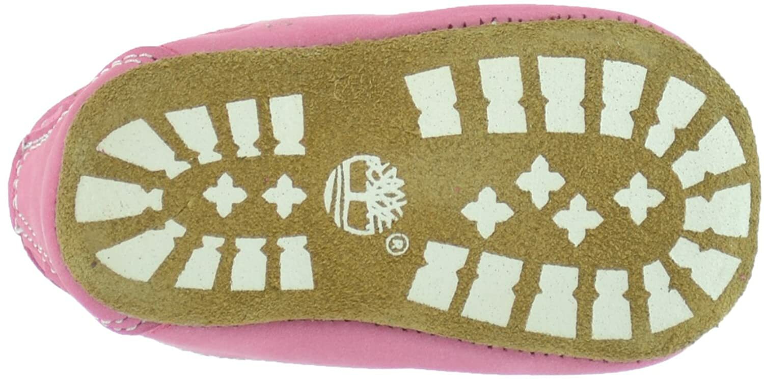 Timberland Infant/Toddler Boys & Girls Crib Bootie & Hat Gift Set, Pink or Wheat