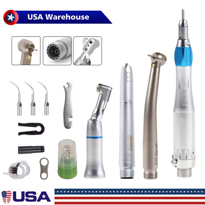 2Hole Dental LED High / Low Speed Handstück / Air Scaler Handstück NSK Style