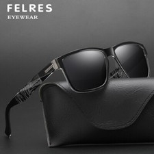 Unisex Acetate Square Polarized Sunglasses Outdoor Riding Shade Glasses UV400