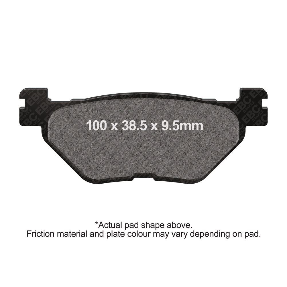 EBC Motorcycle Brake Pads Rear Right Yamaha XV 1700 V-Max 2009 - 2021