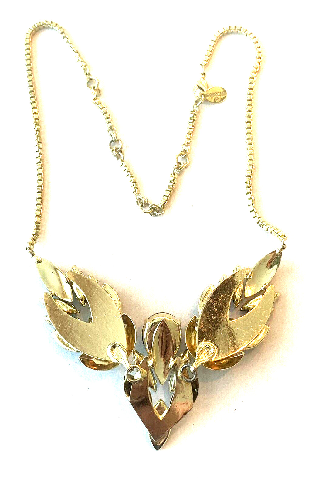 SORRELLI  Dramatic Statement Gold Tone Black Crys… - image 9