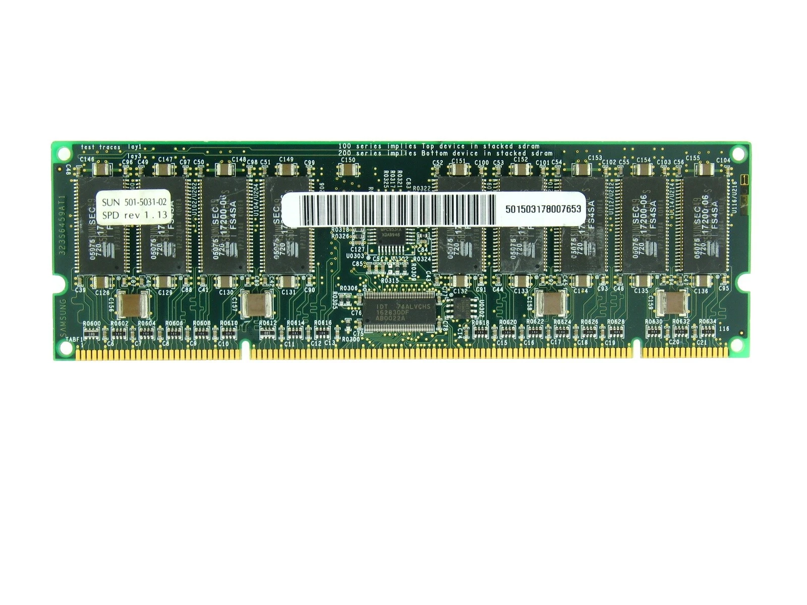1 GB Total Capacity 1 Module SDR SDRAM Computer Memory (RAM)
