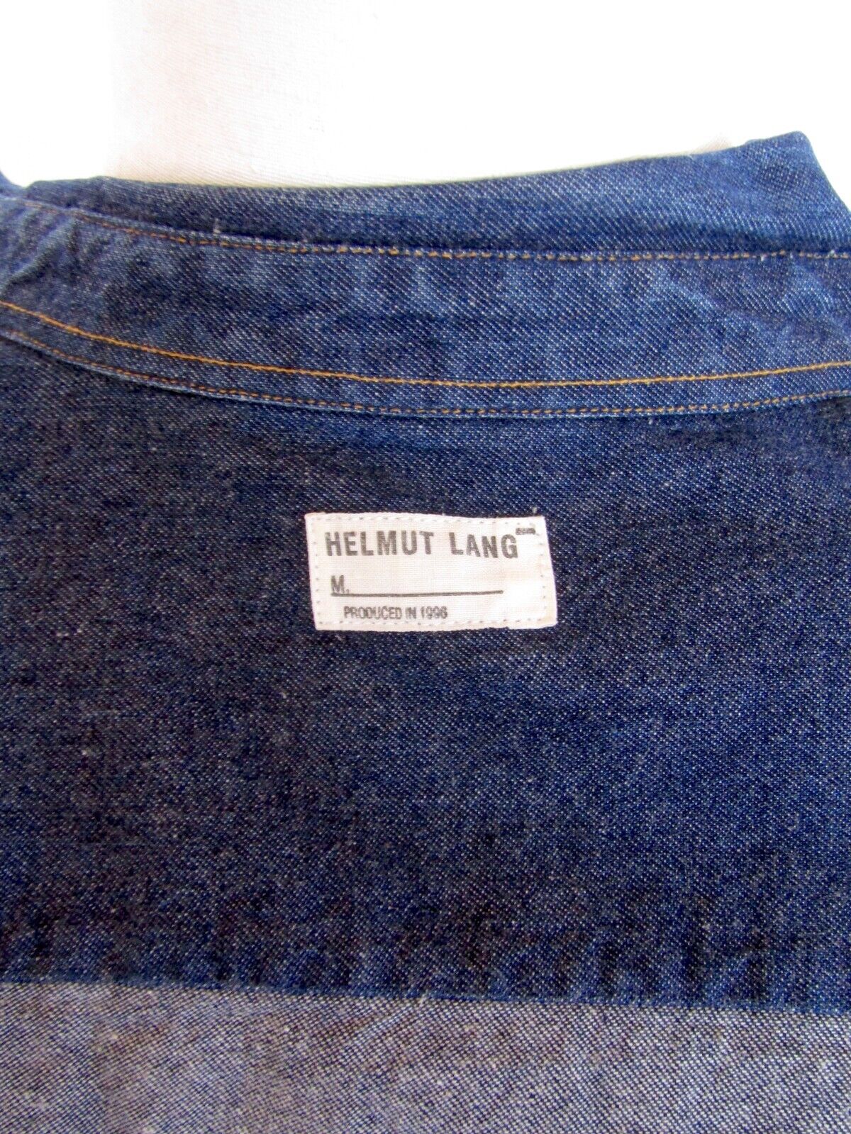 96 HELMUT LANG Archive Denim Shirt Very Rare - image 7