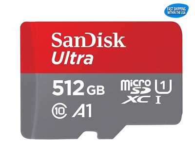 Sandisk 512GB Micro SD Ultra Memory Card SDSQUAC-512G-GN6MN Wholesale Price